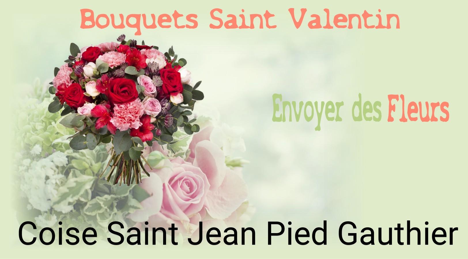 Roses de Saint-Valentin livrées à Coise-Saint-Jean-Pied-Gauthier
